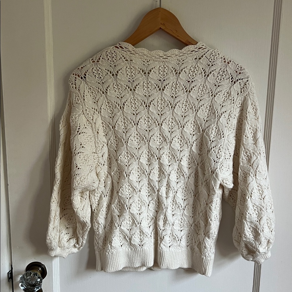 Sezane Anahi Cardigan XS Like New - Picture 8 of 9